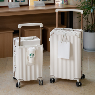 宽拉杆行李箱女2025新款20寸24男TSA海关密码锁登机轻便旅行箱子