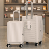 拉杆箱女2026新款 旅行箱 皮箱侧开盖行李箱大容量男生登机拉链密码