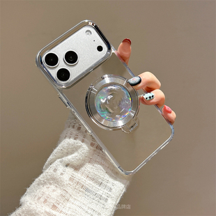 适用华为Hi畅享80S手机壳套Pura70pro 全包60X简约2潮 保护壳卡通小马旋转支架麦芒30畅享80镜面壳70X防摔时尚