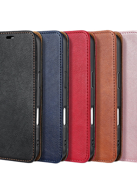 适用苹果16e翻盖手机壳iphone15ProMax掀盖保护套14Plus简约商务13皮革12磁吸折叠防摔黑色粉红棕色Flip Case