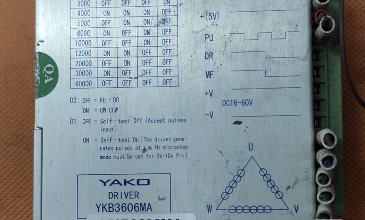 研控三相步进电机驱动器YKB3606MA 询价