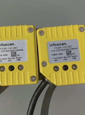 Infoscan 读码器FS36-1413GT，成色漂亮，二手拆机 议价