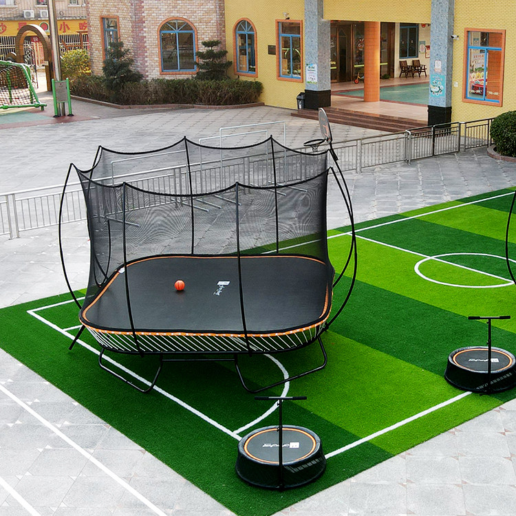 free jump飞匠无弹簧蹦床儿童室外游乐设施 大型户外专业圆形跳床