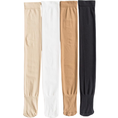 高筒袜防滑纯色性格加长