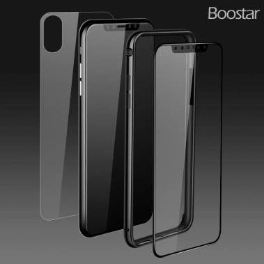 Boostar iPhonex边框苹果x手机壳金属边框硅胶防摔8X保护套简约薄