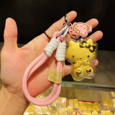 爆款卡通黄金手机挂件钥匙扣包包