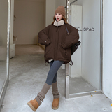 爆韩版针织领90绒25冬羽绒大口袋中款一手长ZB237-2553-P380-K570，女装羽绒服，浙宝237