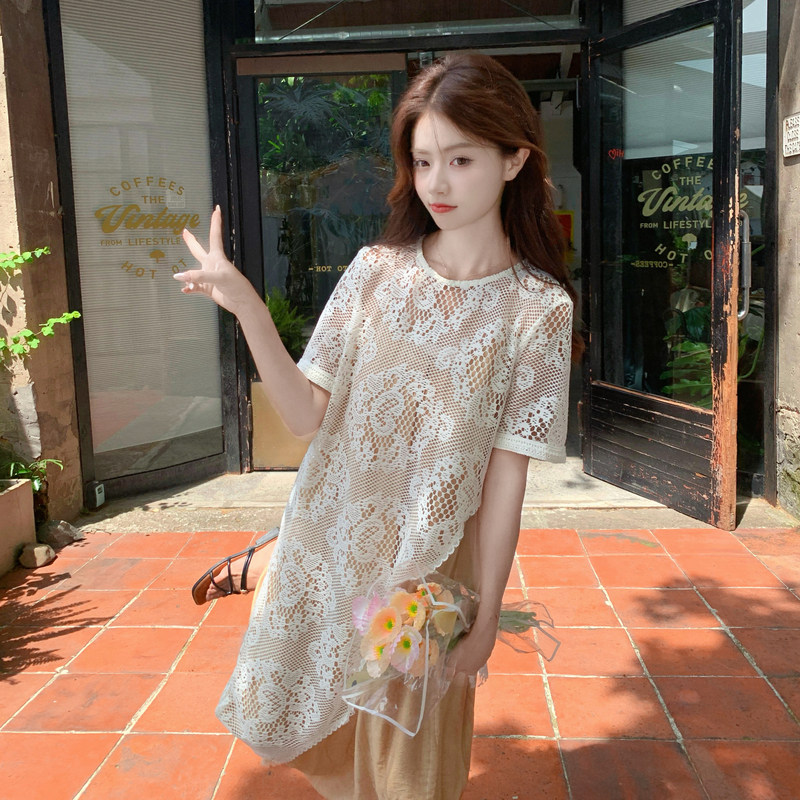 夏已出26气质轻熟搭防晒蕾丝吊带群两件套RF2C518-2695-P155-K238,女装套装/套裙,浙宝237