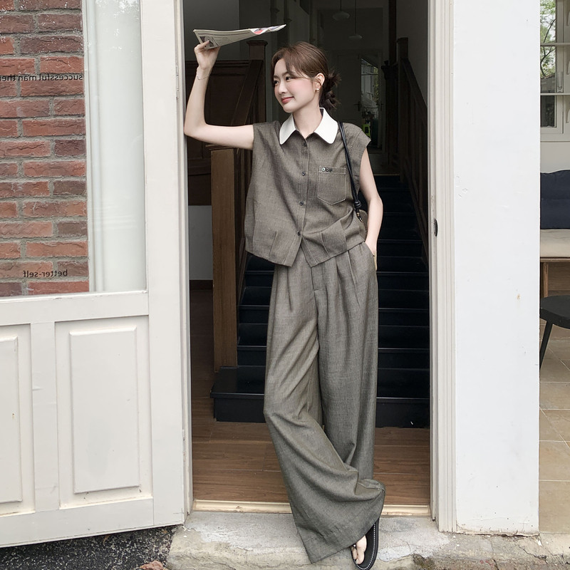 夏现货已出26气质轻熟搭两件套RF2C518-2619-P185-K298，女装套装/套裙，浙宝237