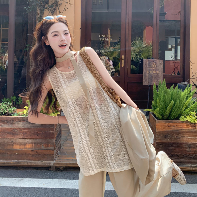 现货已出26气质轻熟搭配蕾丝飘带西服四件套ZB237-2617-P235-K378,商品下架区,浙宝237