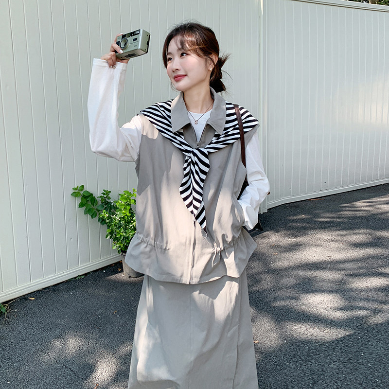 2026新款现已出四件套搭配马甲T披肩RF2C518-2603-P235-K378,女装套装/套裙,浙宝237