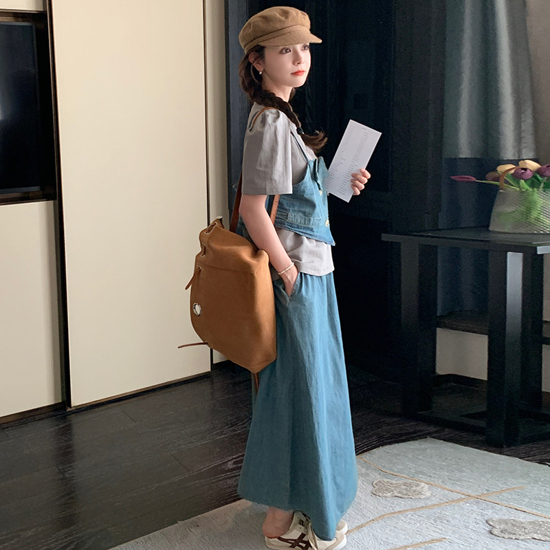 新款现货两件套2023夏季时尚牛仔薄款ZB237-W906-P135-K188,女装套装/套裙,浙宝237
