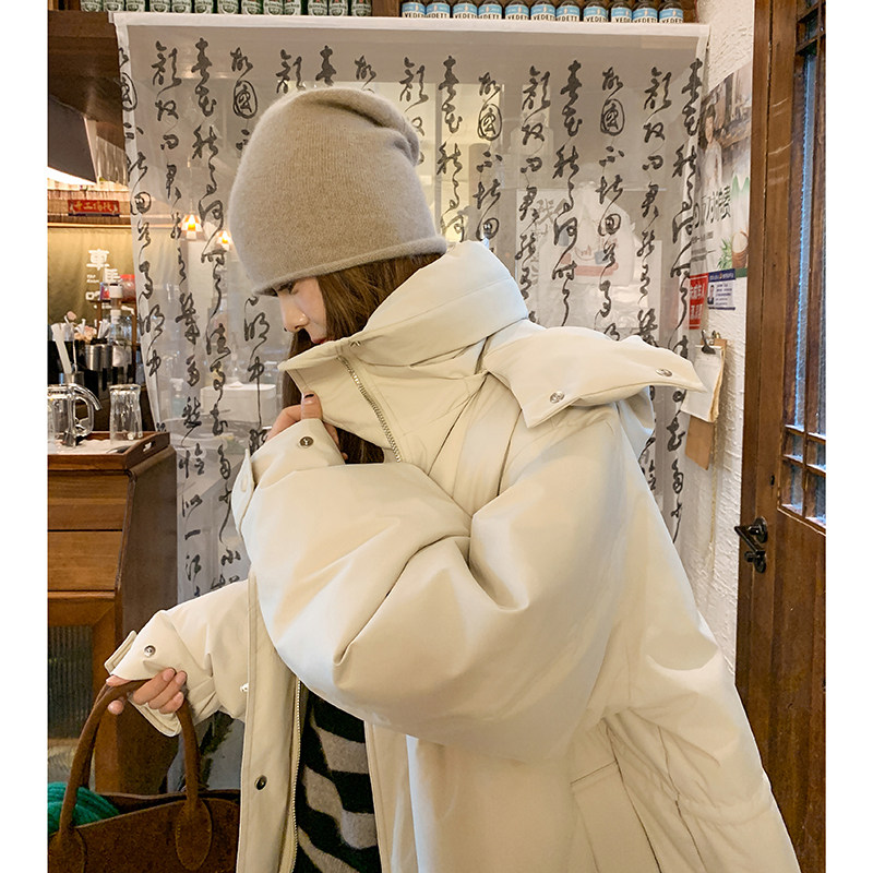 十天加长款女风衣长户外时尚保暖白鸭绒zb237-6695-p380-k588,女装羽绒服,浙宝237