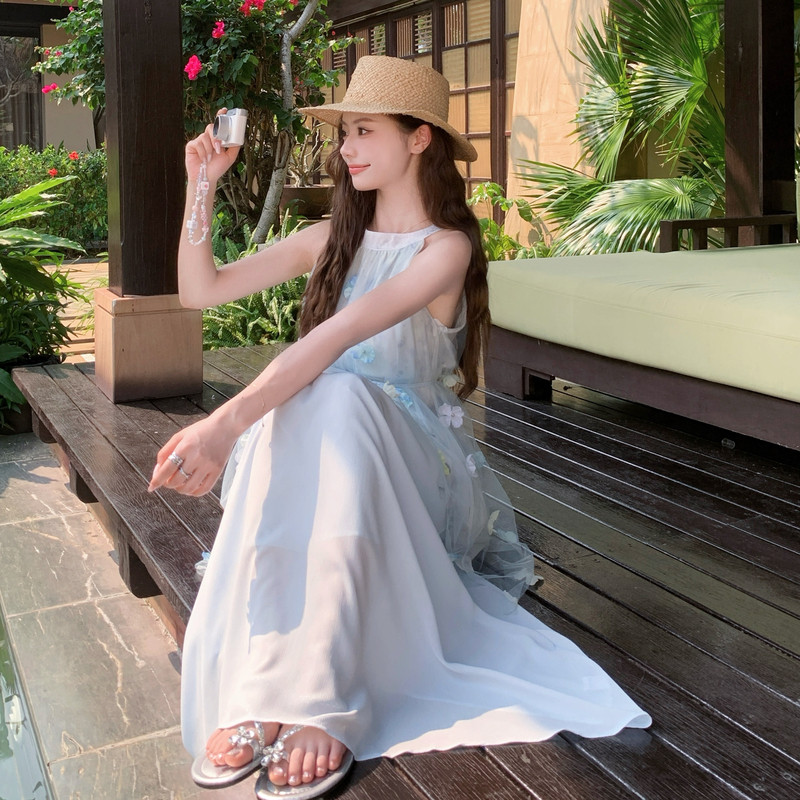 现货已出26韩系仙气儿立体花朵两件套裙RF2C518-2668-P160-K258,女装套装/套裙,浙宝237