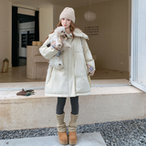 爆风衣大立领oversiads25冬50鸭绒羽绒中款ZB237-2529-P335-K499，女装羽绒服，浙宝237