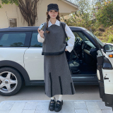 现货已出2025花边裙子两件套装ZB237-6813-p155-k218，女装套装/套裙，浙宝237