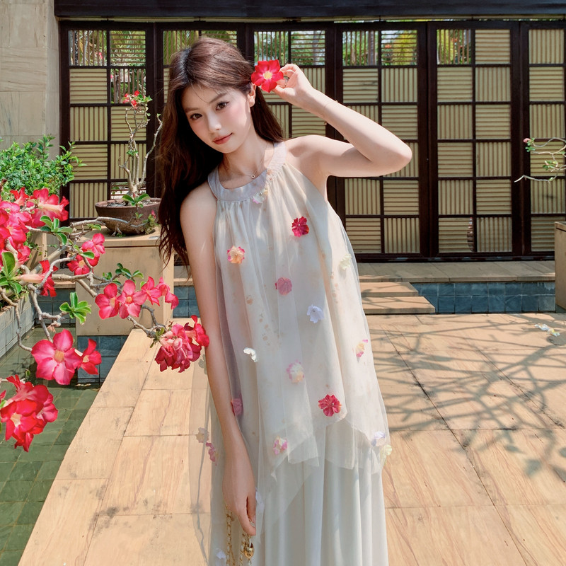 现货已出26韩系仙气儿立体花朵两件套裙RF2C518-2668-P160-K258,女装套装/套裙,浙宝237