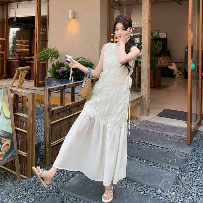 现货2026夏季重工钉珠压花工艺假两件裙RF2C518-2631-P215-K348,商品下架区,浙宝237