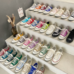 多色女大学生休闲鞋 帆布鞋 子 百搭复古1970s基础款 高质量平替经典