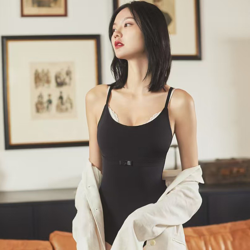 樂福佑JY美膚YOUNG三角晚裝連體美型衣三角美臀提臀塑型立體剪裁