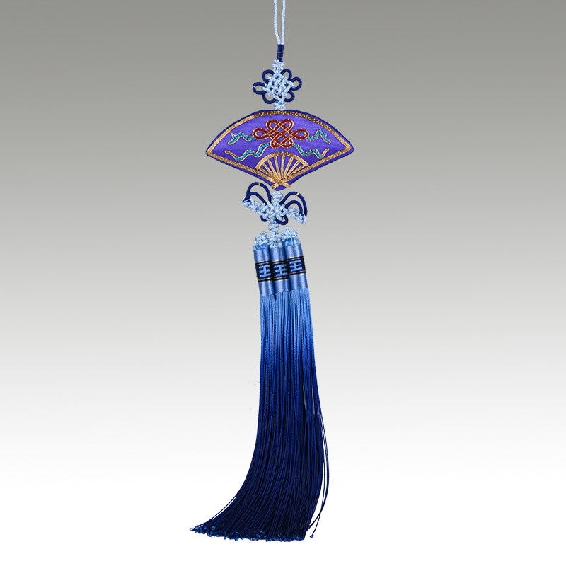 车吊坠挂件创意保平安刺绣挂饰苏绣中国特色礼物送老外出国小礼品