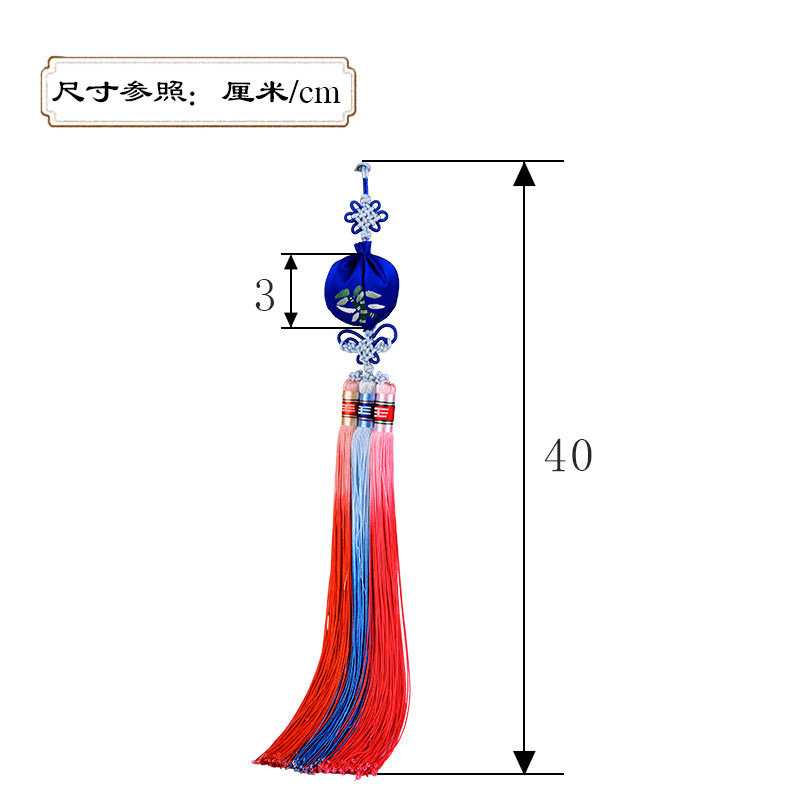 车内挂件平安挂件一帆风顺保平安中国风挂饰苏绣刺绣手工艺品创意