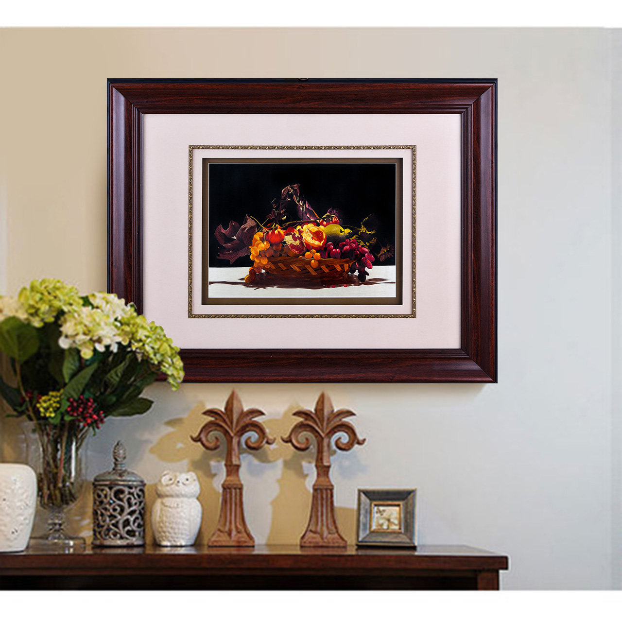 餐厅壁画油画装饰画欧式挂画墙画装饰个性创意手工刺绣成品苏绣画