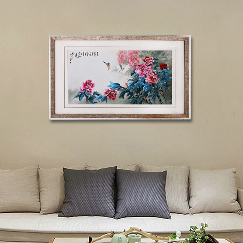 江南绣庄苏绣成品手工刺绣工艺品客厅装饰画花鸟书房画装饰挂画