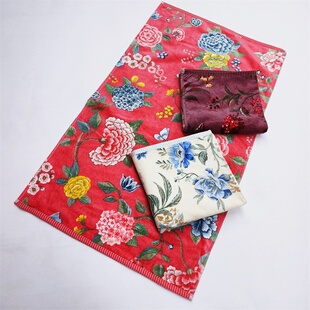 吸水家用纯棉浴巾割绒印花成人男女洗澡大毛巾擦头巾全棉冲凉澡巾