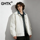 GMTK 百搭外套 领羽绒服保暖潮牌学生街头男女时尚 美式 假两件衬衫
