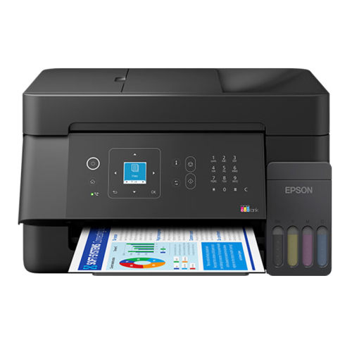 爱普生（EPSON）L5398 A4 彩色墨仓式 传真 无线 一体机