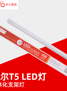 开尔T5灯LED全套0.3米0.6米0.9米1.2米白光6500K黄光中性光4000K