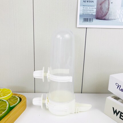 大号通用可固定自动喂水器喂食器八哥玄凤虎皮鹦鹉水食两用杯配件