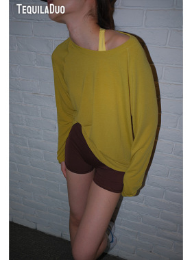 TD春夏运动罩衫女长袖软绵细纱训练运动罩衫遮屁股宽松透气