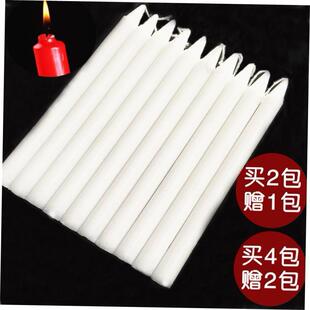 Red and white candle household lighting candles daily use