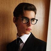 复古斯文败类氛围感痞帅黑框眼镜男女防蓝光可配度数近视眼镜框潮