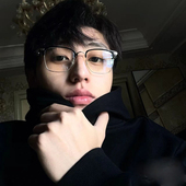 复古高级感近视眼镜男士 商务半框防蓝光素颜平光镜女有度数眼镜架