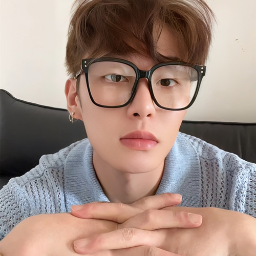 复古黑框近视眼镜框男款