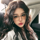 复古方形金属老钱风高级网感素颜眼镜框平光学生可配近视高度数女