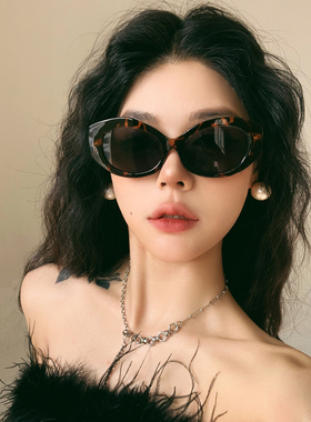 Y2K墨镜女方圆脸显瘦欧美太阳镜