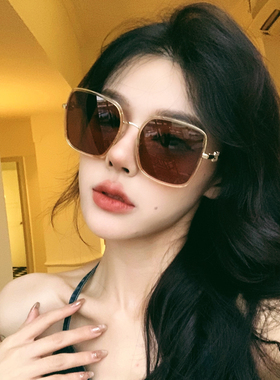 高级感茶色个性姐感偏光太阳镜