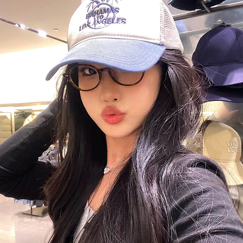 桔里椭圆pc早八眼镜框