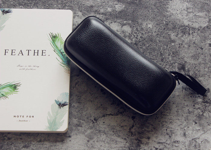 黑色太阳眼镜盒子皮质拉链盒,ZIPPO/瑞士军刀/眼镜,眼镜盒,淘宝优惠券,粉丝福利购,淘宝优惠卷