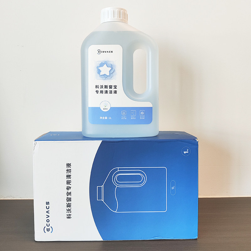 科沃斯擦窗机器人W1/W2 S/Mini原装正品配件窗宝专用清洁液1L装