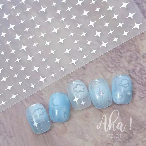 Наклейки для ногтей, маленькие платиновые накладные ногти для ногтей, новая коллекция