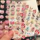 卡通可爱loopy海狸露比浮雕立体美甲贴纸手机指甲笔杆贴防水