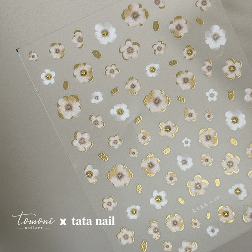 Наклейки для ногтей из жемчуга, накладные ногти, наклейка, изысканный стиль, новая коллекция, в цветочек