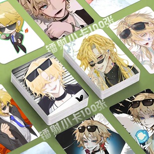美利坚ch小卡100张国拟动漫游戏照片定制3寸圆角lomo卡片明信片