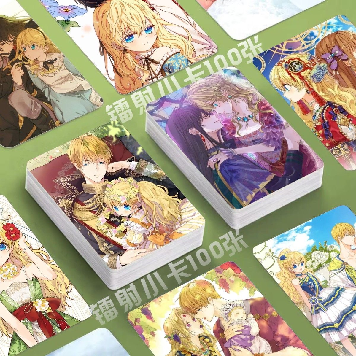 某天成为公主镭射小卡100张希娅卢卡斯漫画定制3寸lomo卡片明信片图片