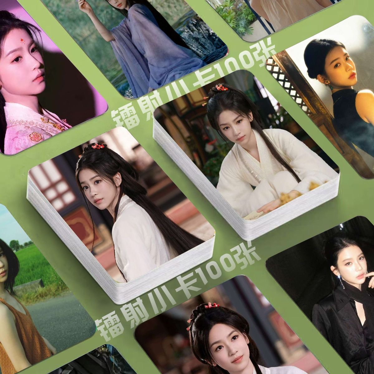 刘梦芮凤凰台上镭射小卡电视剧海报定制3寸圆角lomo卡片diy明信片